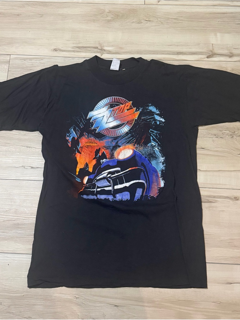 Vintage 1991 Zztop Recycler world tour tee